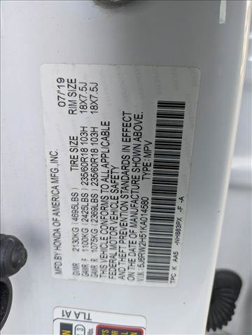 Used 2019 Honda CR-V EX image 24