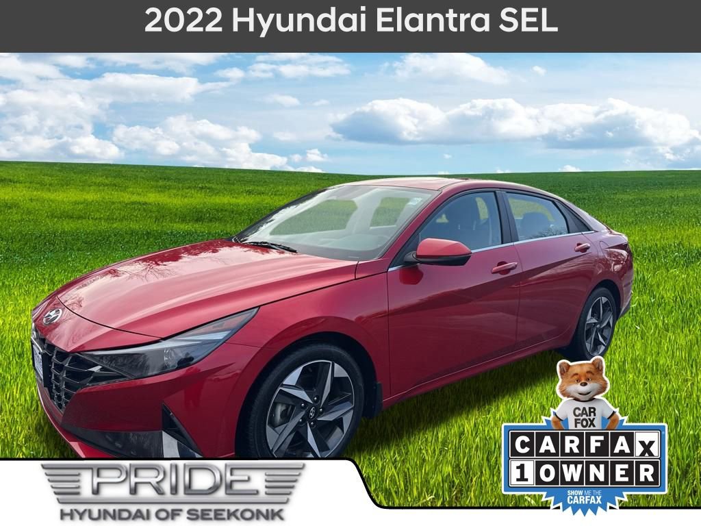 Used 2022 Hyundai Elantra SEL w/ Convenience + Premium Package