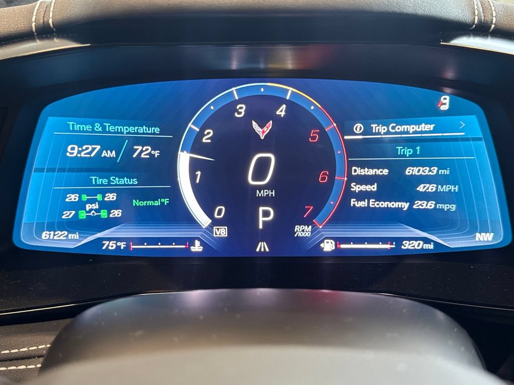 Used 2024 Chevrolet Corvette Stingray Coupe w/ Battery Protection Package RWD image 39