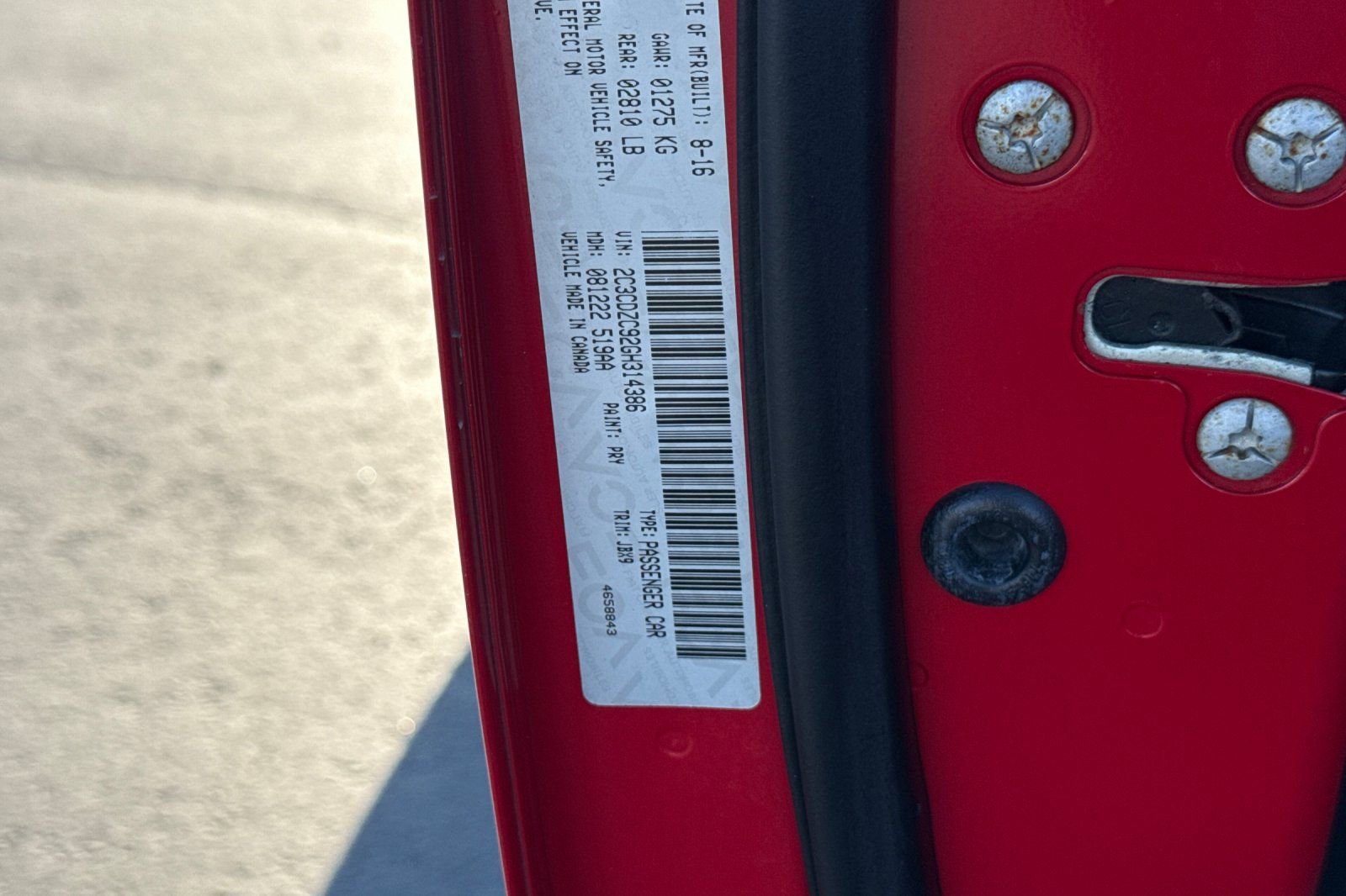 Used 2016 Dodge Challenger SRT Hellcat image 29