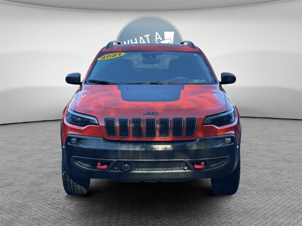 Certified 2021 Jeep Cherokee Trailhawk w/ Sun, Sound & Nav Group image 34