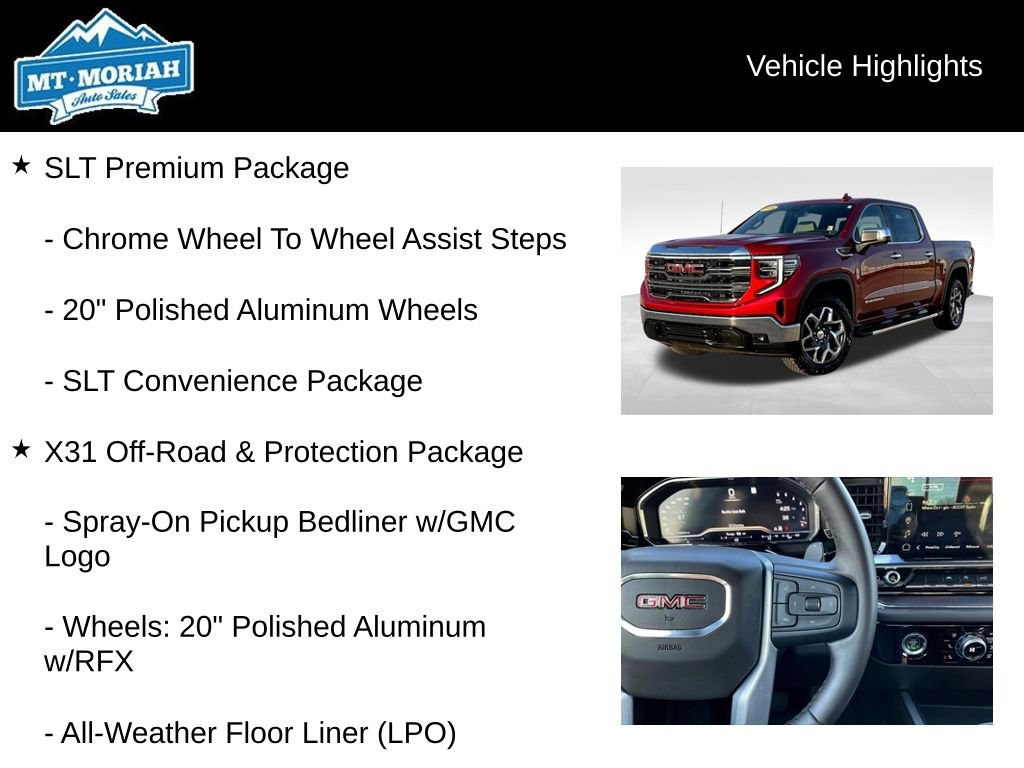 Used 2024 GMC Sierra 1500 SLT w/ SLT Premium Package image 8