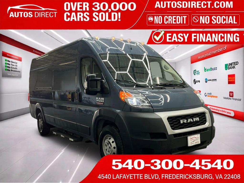 Used 2019 RAM ProMaster 3500
