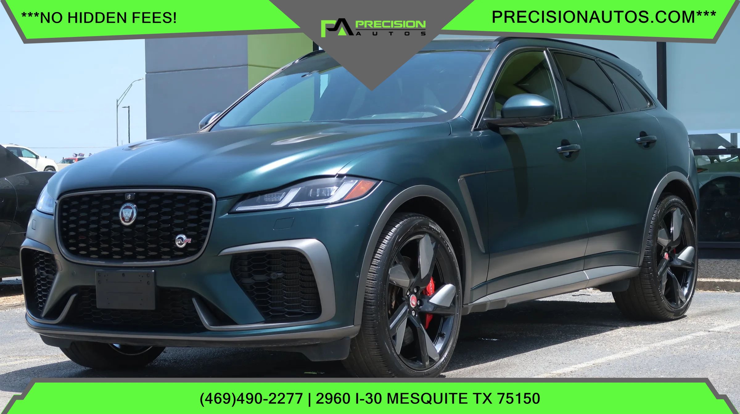 Used 2022 Jaguar F-PACE SVR