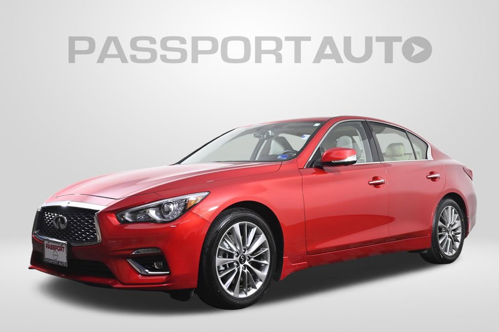 Used 2023 INFINITI Q50 Luxe w/ Cargo Package video 1
