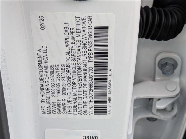New 2025 Honda Accord EX-L image 16