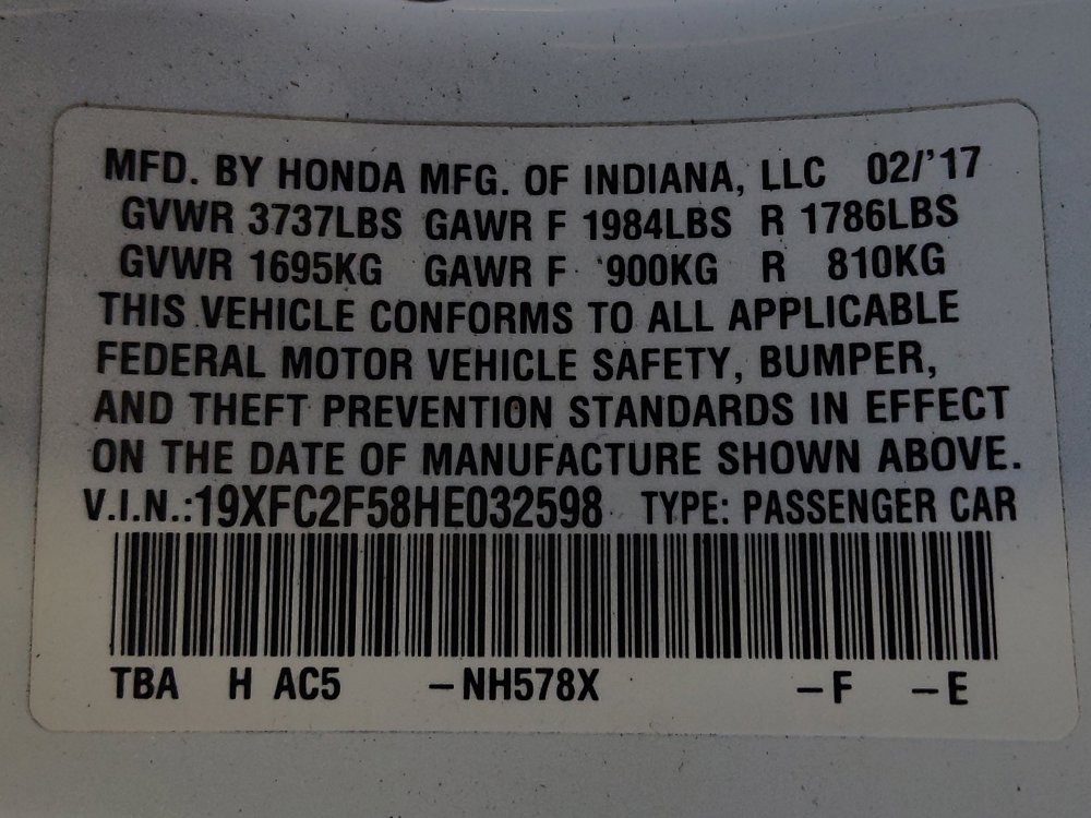 Used 2017 Honda Civic LX image 33