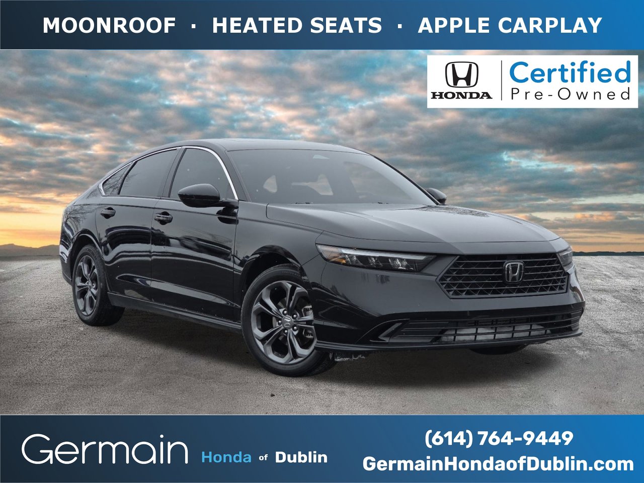 Certified 2023 Honda Accord EX