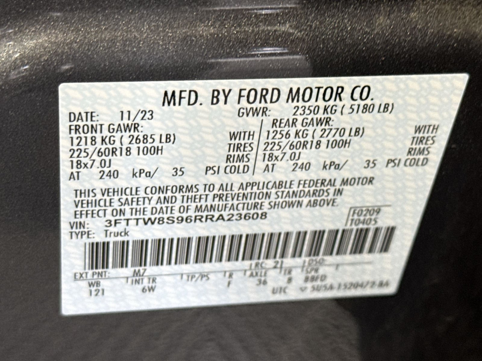 Used 2024 Ford Maverick Lariat w/ Black Appearance Package AWD/4WD image 29