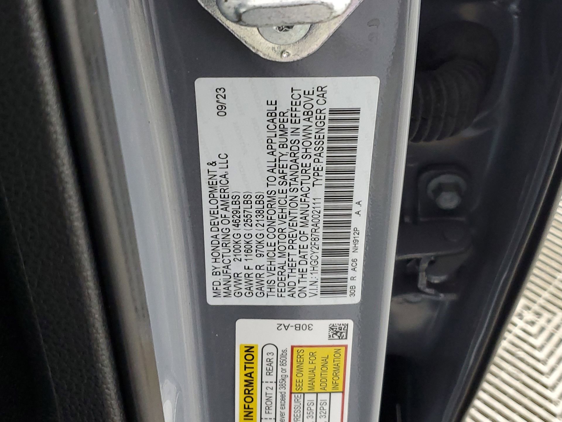 Used 2024 Honda Accord Touring image 52