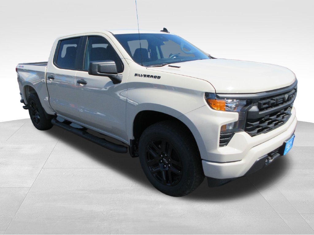 New 2026 Chevrolet Silverado 1500 Custom w/ Turbomax Blackout Package AWD/4WD image 8