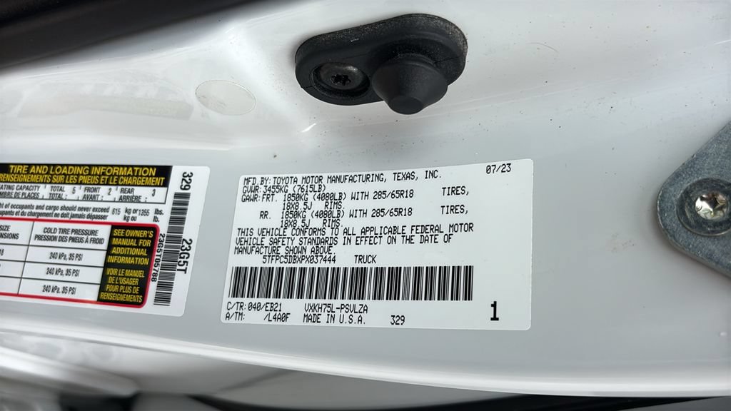 Used 2023 Toyota Tundra TRD Pro AWD/4WD image 37