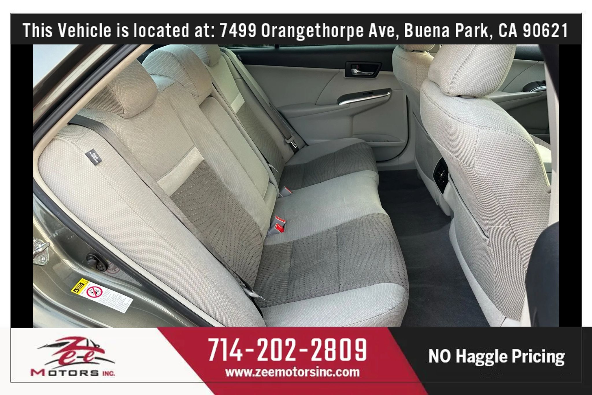 Used 2014 Toyota Camry XLE w/ Convenience Package image 21