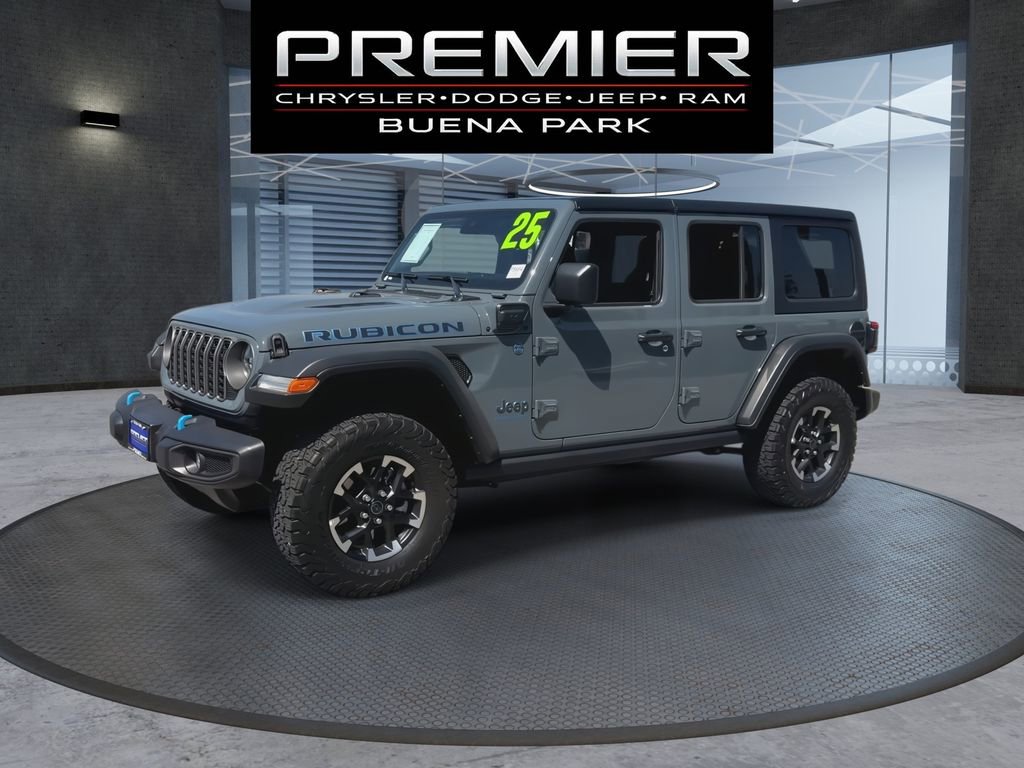 Used 2025 Jeep Wrangler Unlimited Rubicon 4xe w/ Safety Group image 8