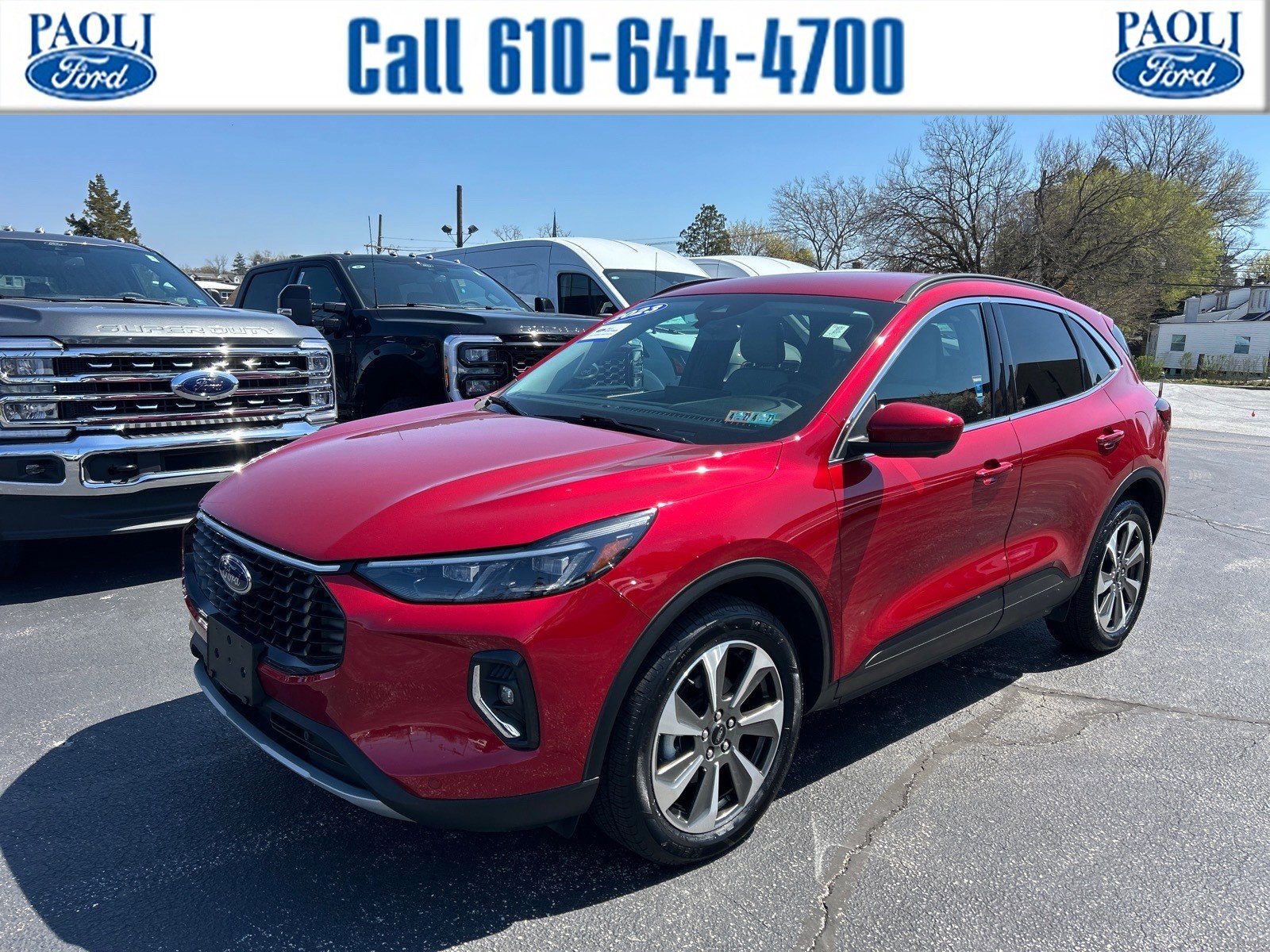 Certified 2023 Ford Escape Platinum AWD/4WD image 1