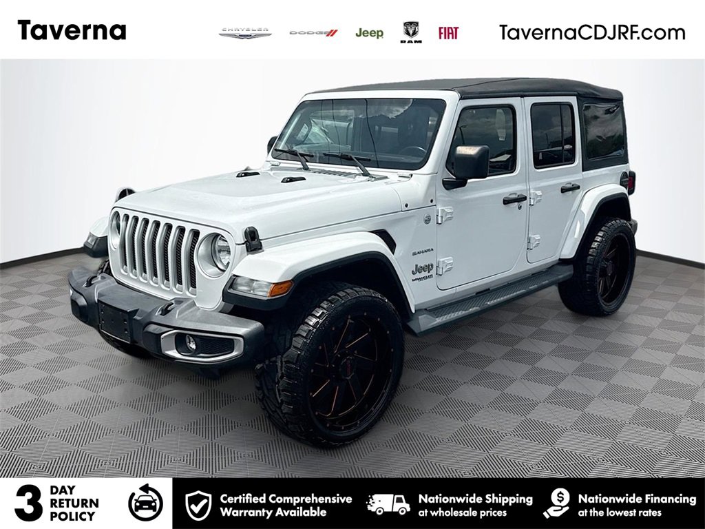 Used 2021 Jeep Wrangler Unlimited Sahara