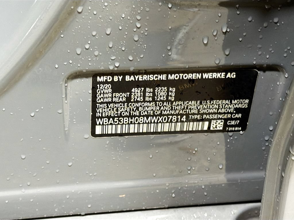 Used 2021 BMW 530i w/ Premium Package RWD image 45