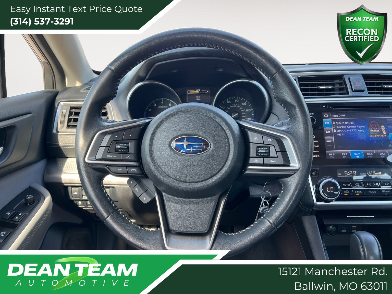 Used 2018 Subaru Legacy 2.5i Premium