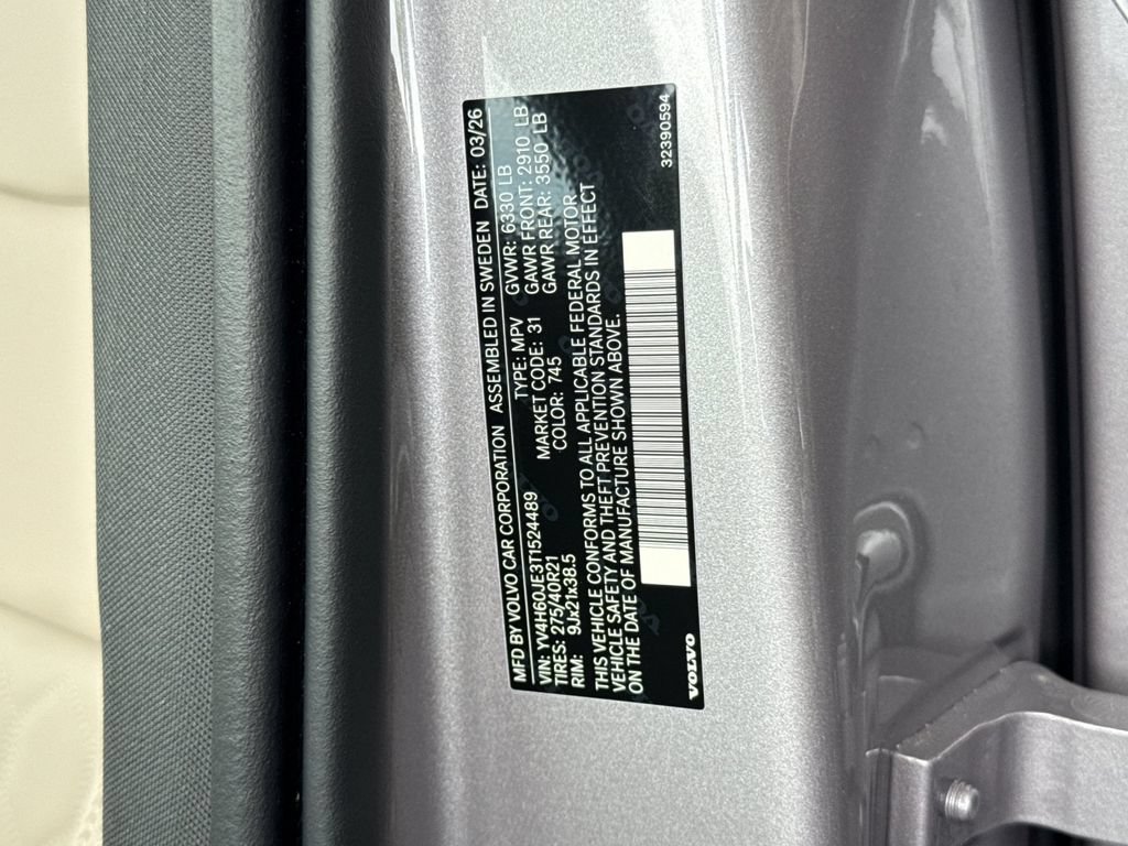 New 2026 Volvo XC90 T8 Plus AWD/4WD image 32