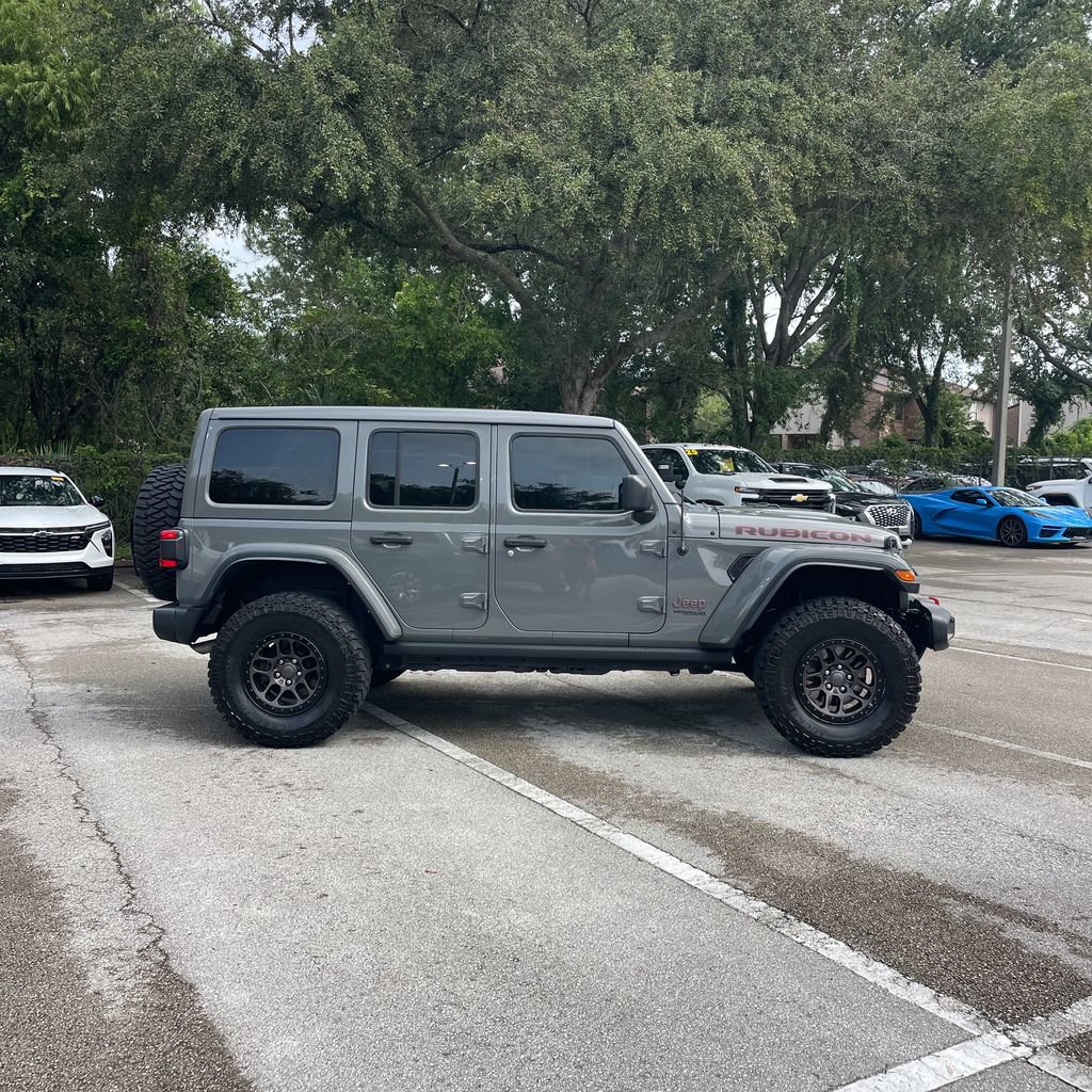 Used 2021 Jeep Wrangler Unlimited Rubicon w/ Xtreme Recon 35" Tire Package AWD/4WD image 8