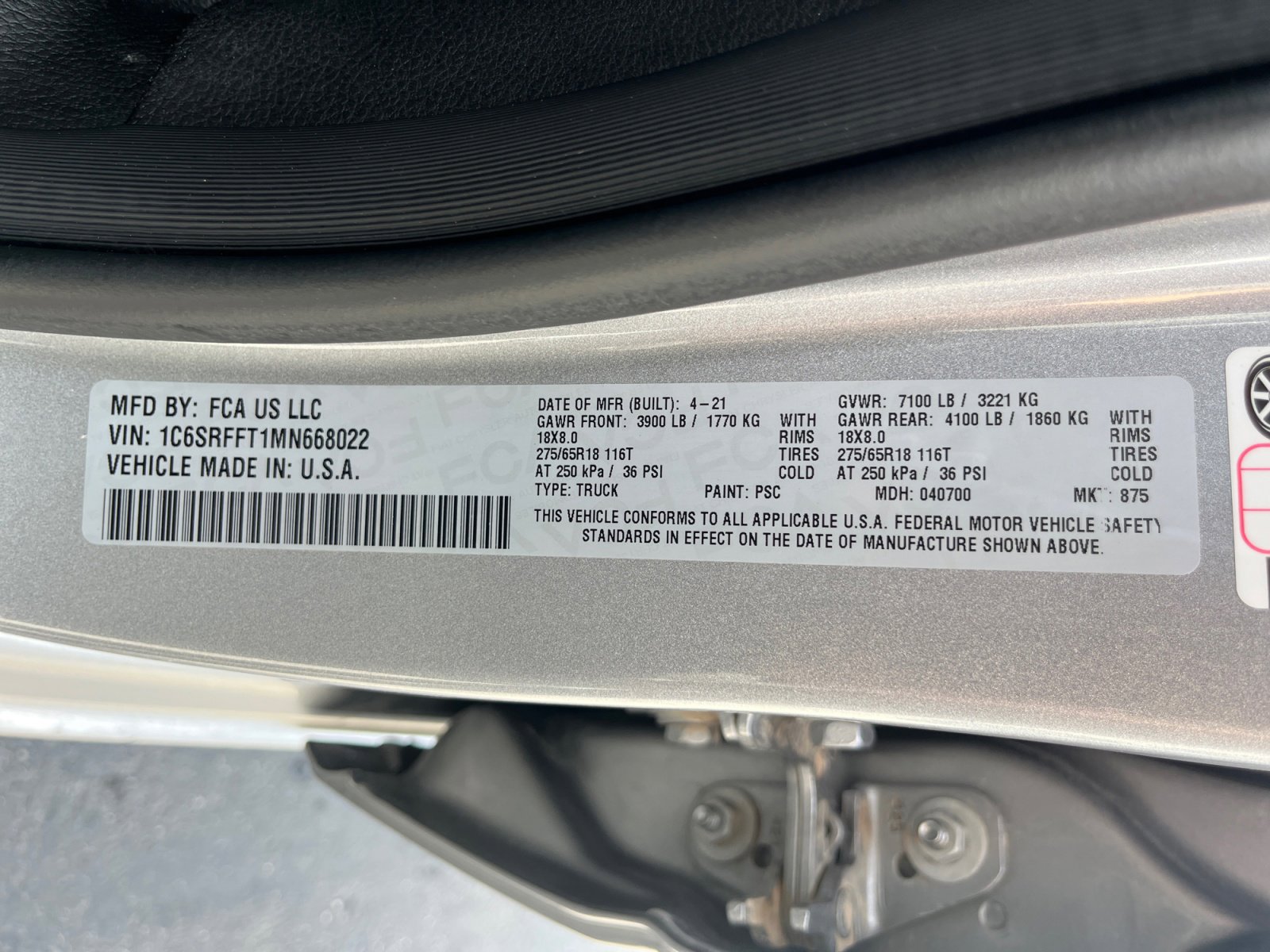 Used 2021 RAM 1500 Big Horn image 30