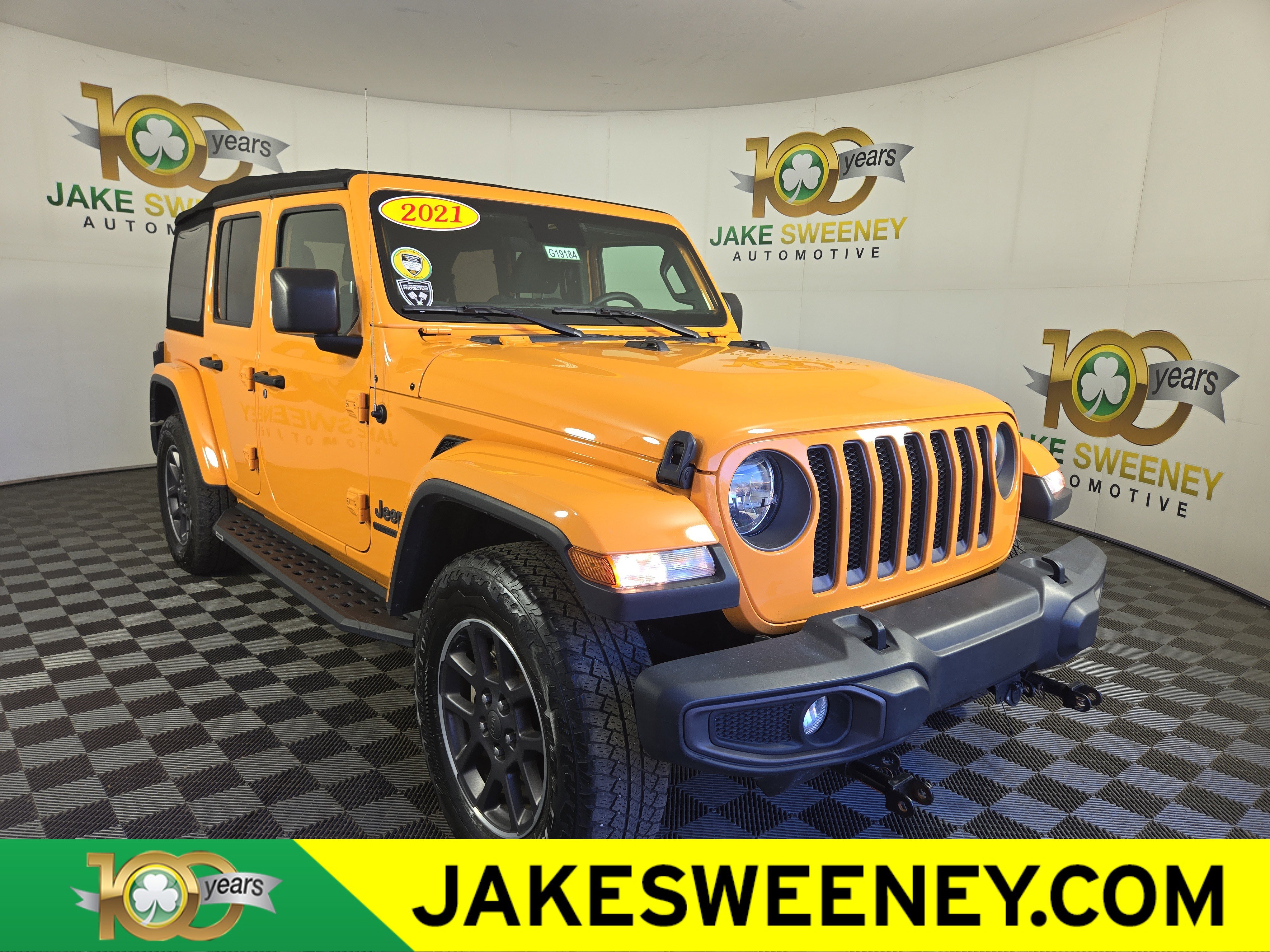 Used 2021 Jeep Wrangler Unlimited Sport image 1