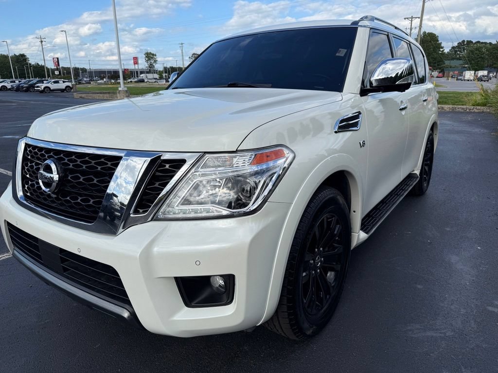 Used 2019 Nissan Armada Platinum w/ Captain's Chairs Package RWD image 6