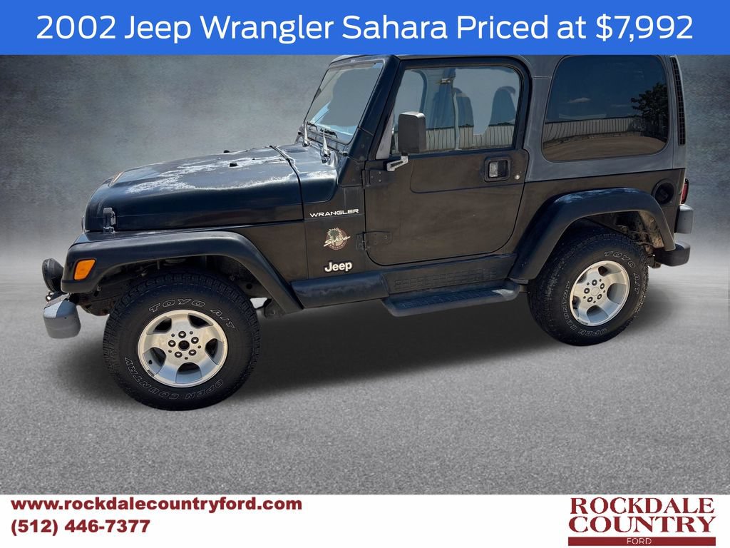 Used 2002 Jeep Wrangler Sahara AWD/4WD image 1