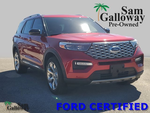 Certified 2020 Ford Explorer Platinum w/ Premium Technology Package
