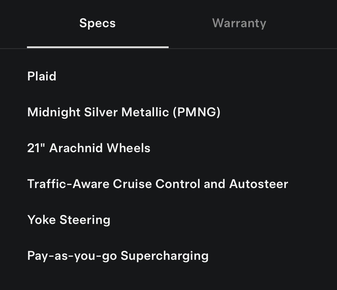 Used 2022 Tesla Model S Plaid AWD/4WD image 4