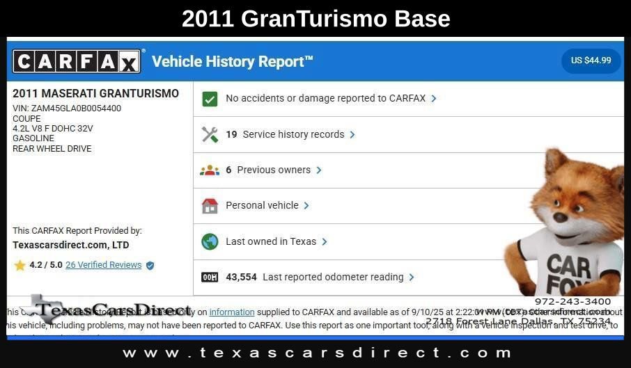 Used 2011 Maserati GranTurismo Coupe image 10