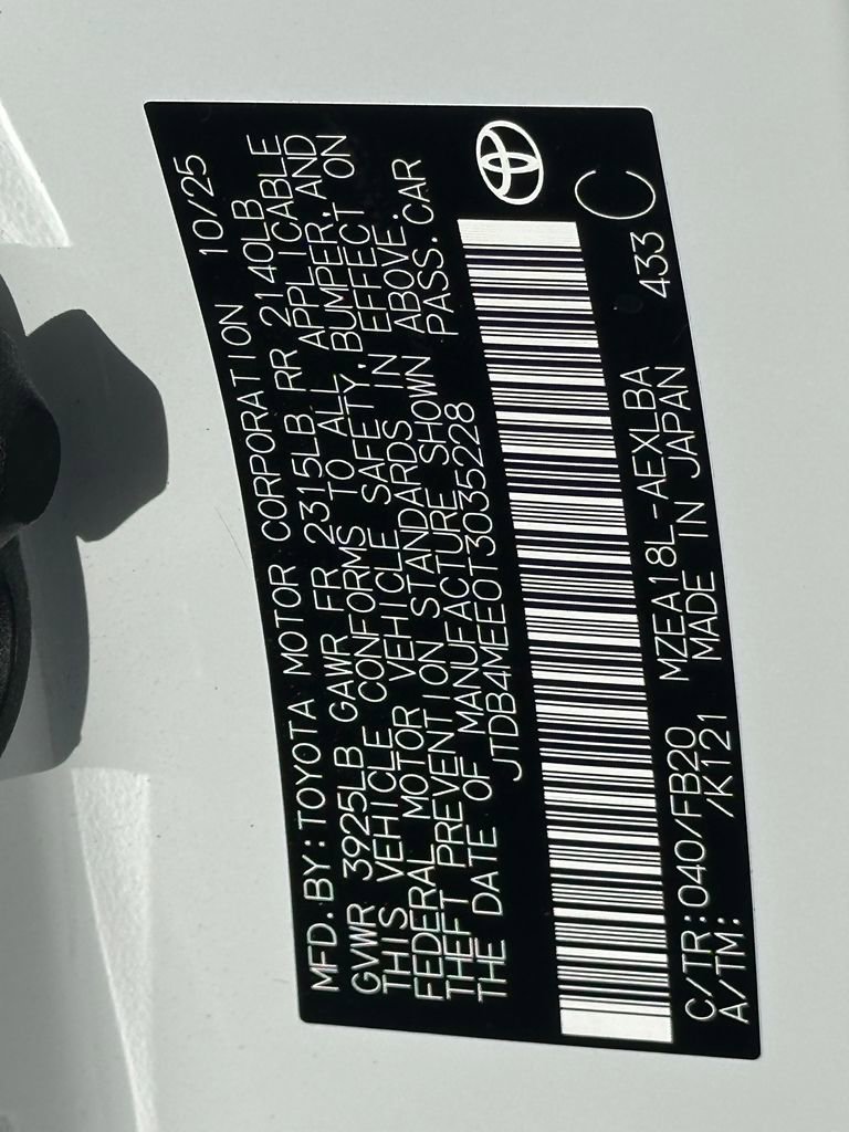 Used 2026 Toyota Corolla LE image 21