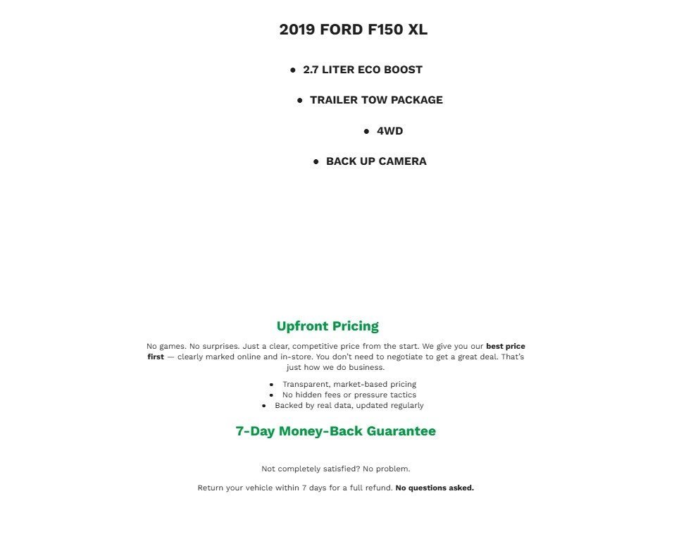 Used 2019 Ford F150 XLT w/ Equipment Group 301A Mid image 2