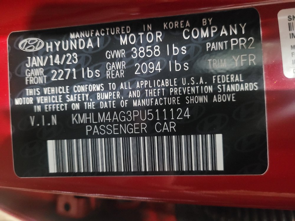 Used 2023 Hyundai Elantra SEL w/ Preferred Accessory Package FWD image 33