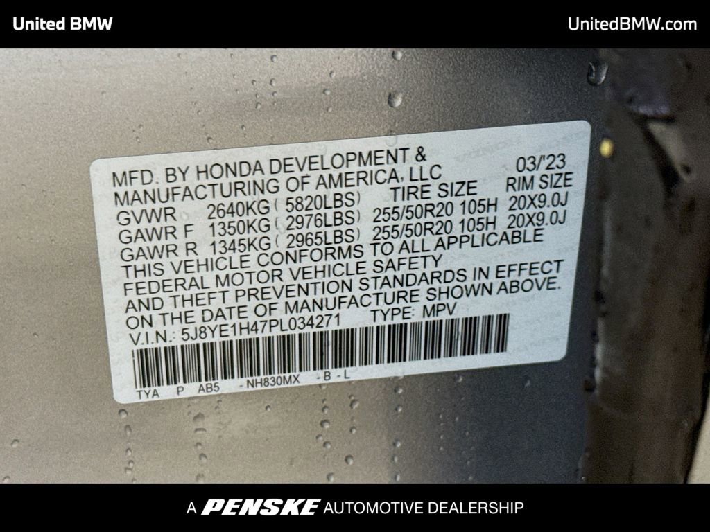 Used 2023 Acura MDX SH-AWD w/ Technology Package image 15