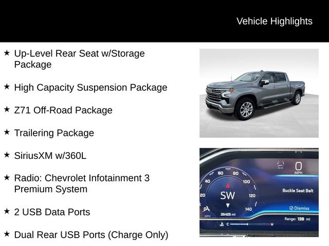 Used 2024 Chevrolet Silverado 1500 LTZ w/ LTZ Premium Package image 15