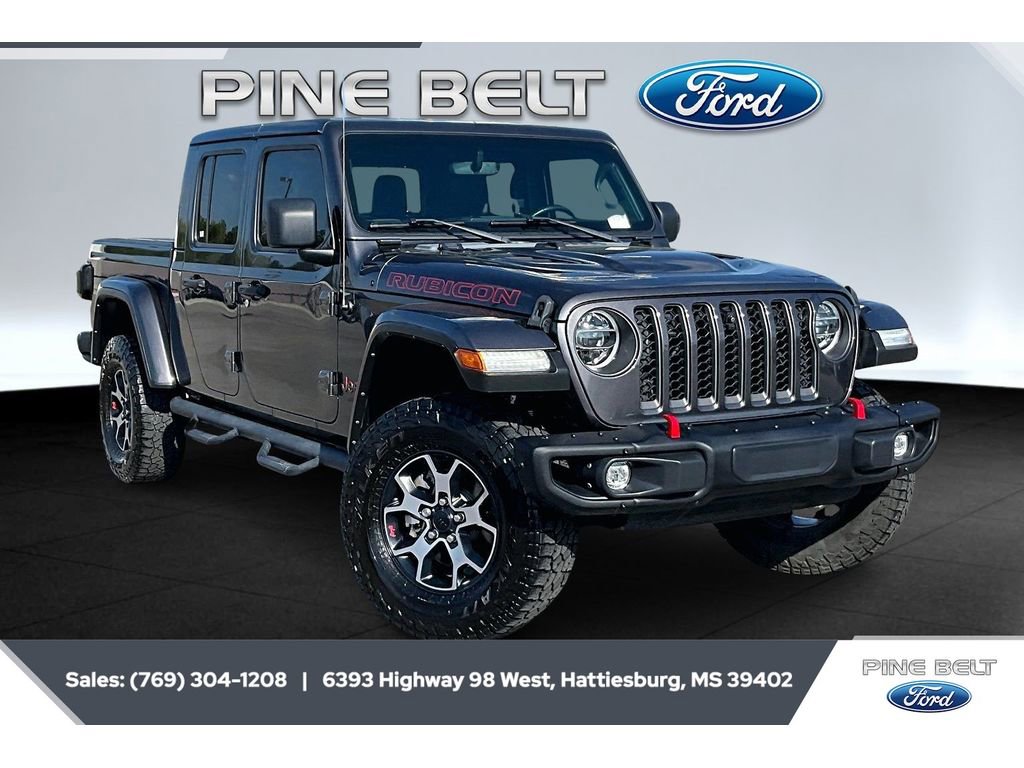 Used 2022 Jeep Gladiator Rubicon w/ LED Lighting Group image 1