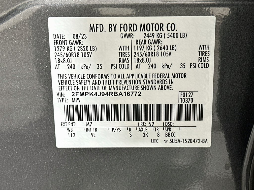 Used 2024 Ford Edge SEL w/ Convenience Package AWD/4WD image 31