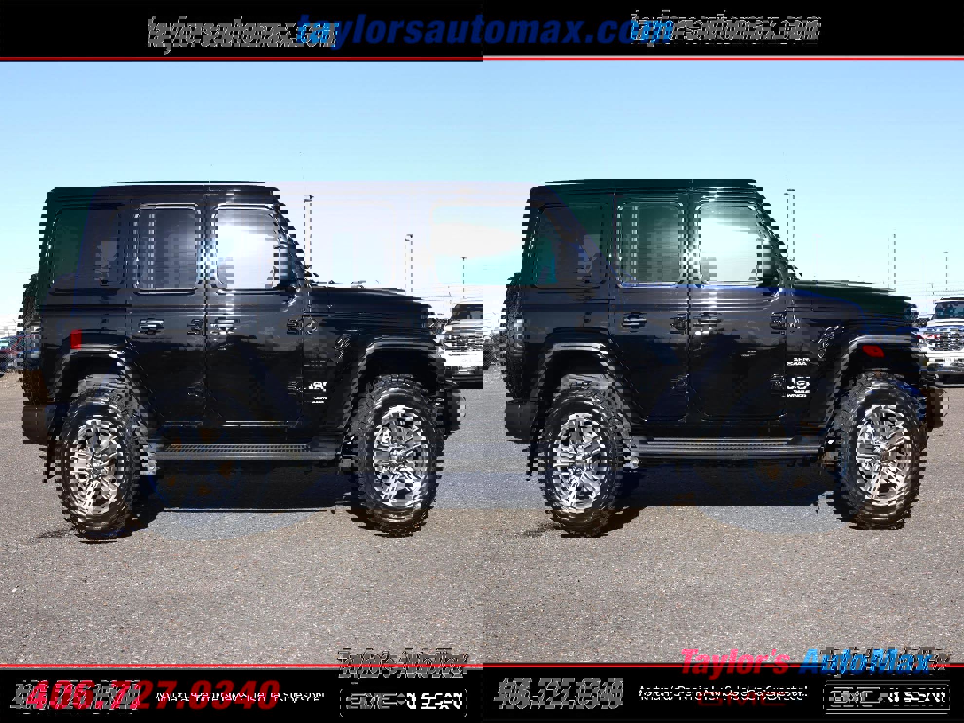 Used 2021 Jeep Wrangler Unlimited Sahara w/ Uconnect 4C Nav & Sound Group image 3