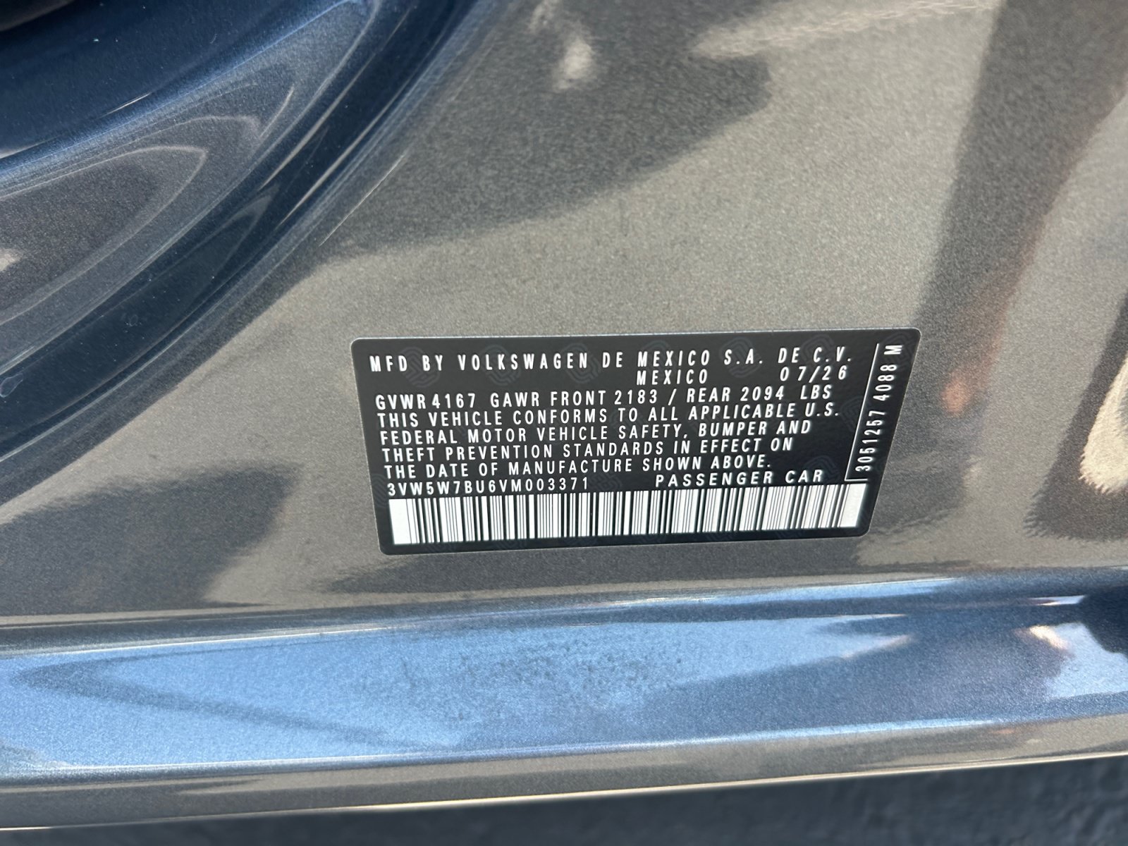 New 2027 Volkswagen Jetta S FWD image 24