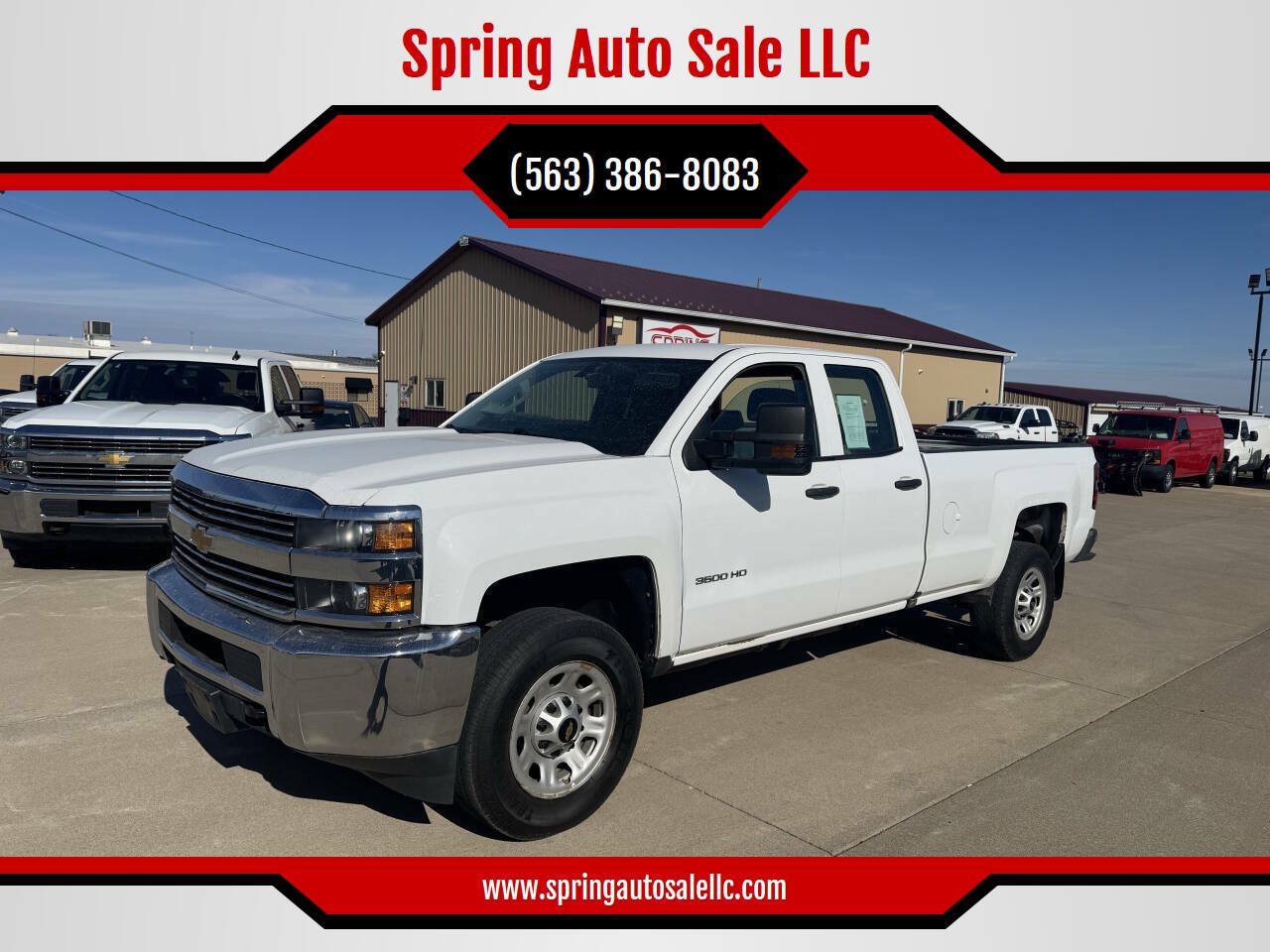 Used 2015 Chevrolet Silverado 3500 W/T w/ WT Fleet Convenience Package