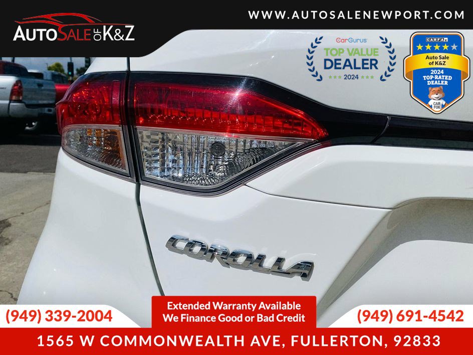 Used 2020 Toyota Corolla LE w/ Carpet Mat Package (TMS) FWD image 12