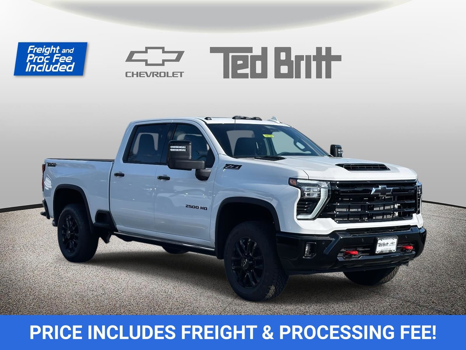 New 2026 Chevrolet Silverado 2500 LTZ w/ Trail Boss Package