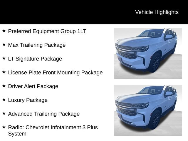 Used 2021 Chevrolet Tahoe LT w/ LT Signature Package AWD/4WD image 7