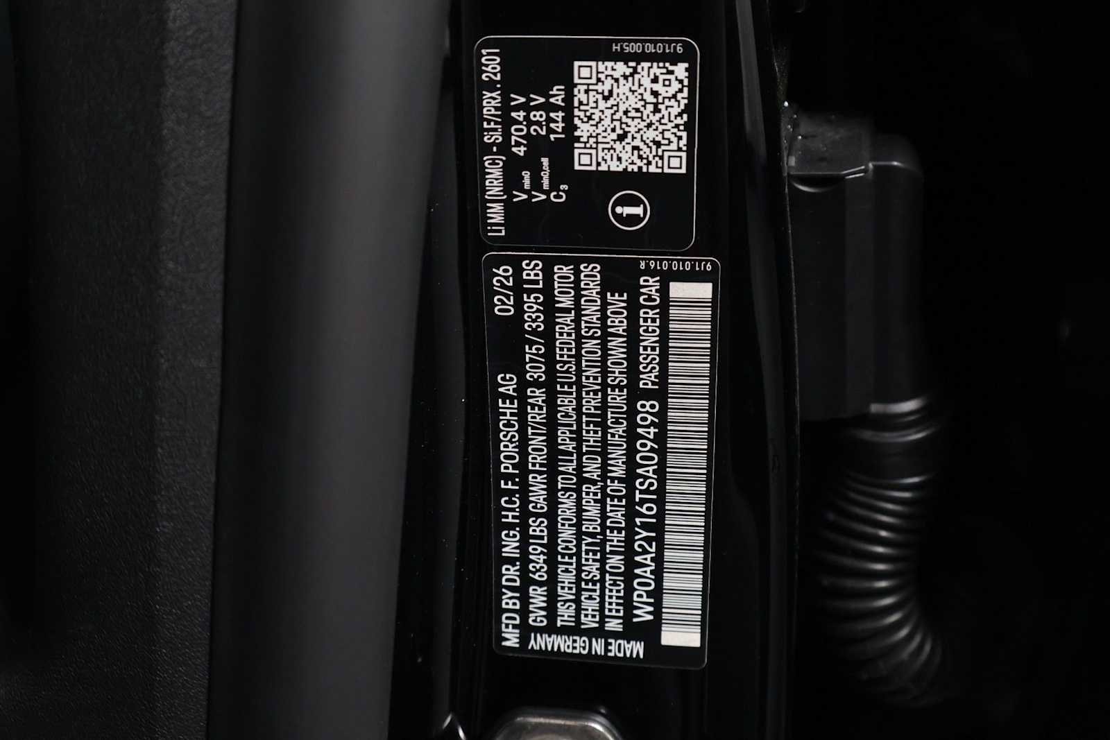 New 2026 Porsche Taycan AWD/4WD image 40