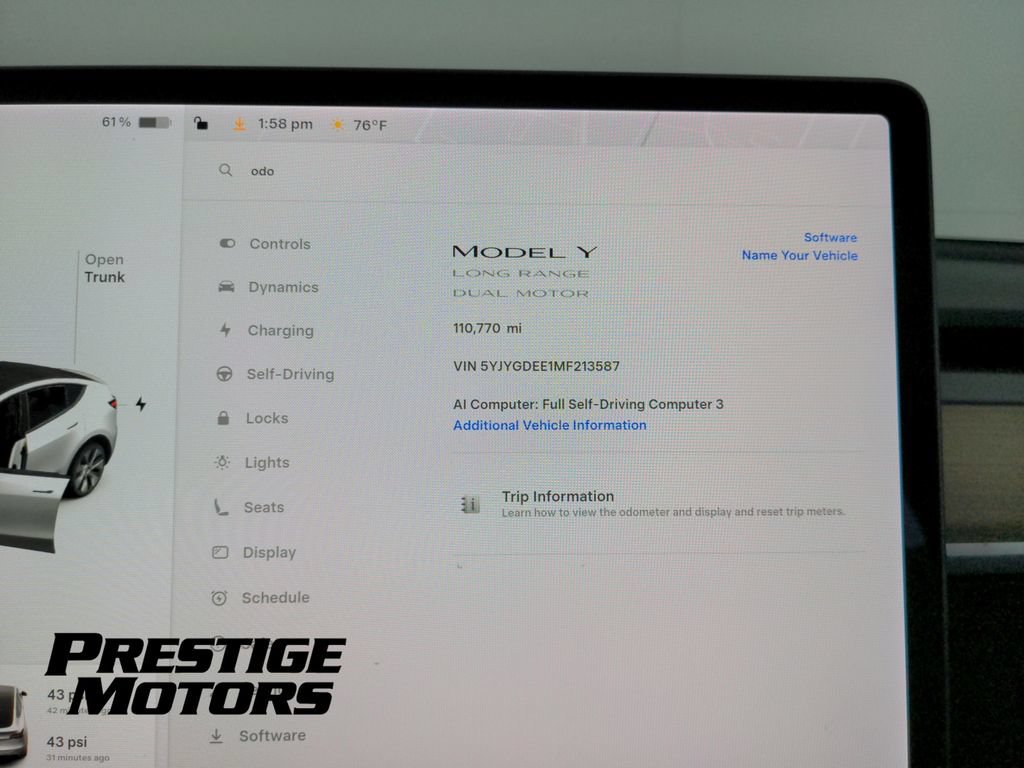 Used 2021 Tesla Model Y Long Range AWD/4WD image 19