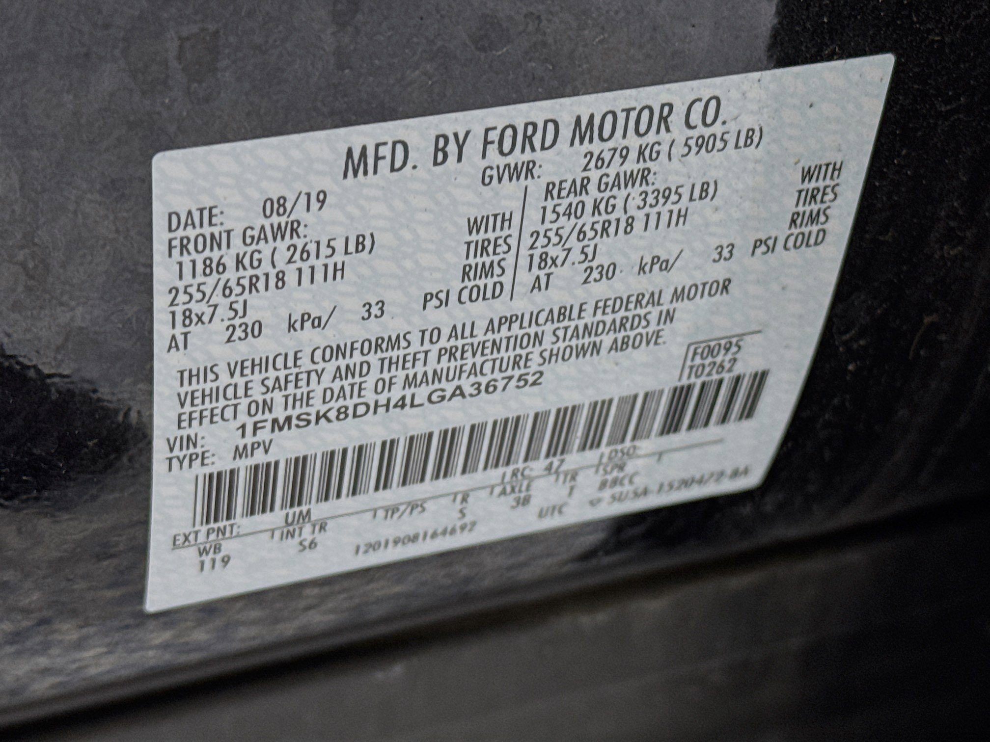 Used 2020 Ford Explorer XLT w/ Equipment Group 202A AWD/4WD image 31