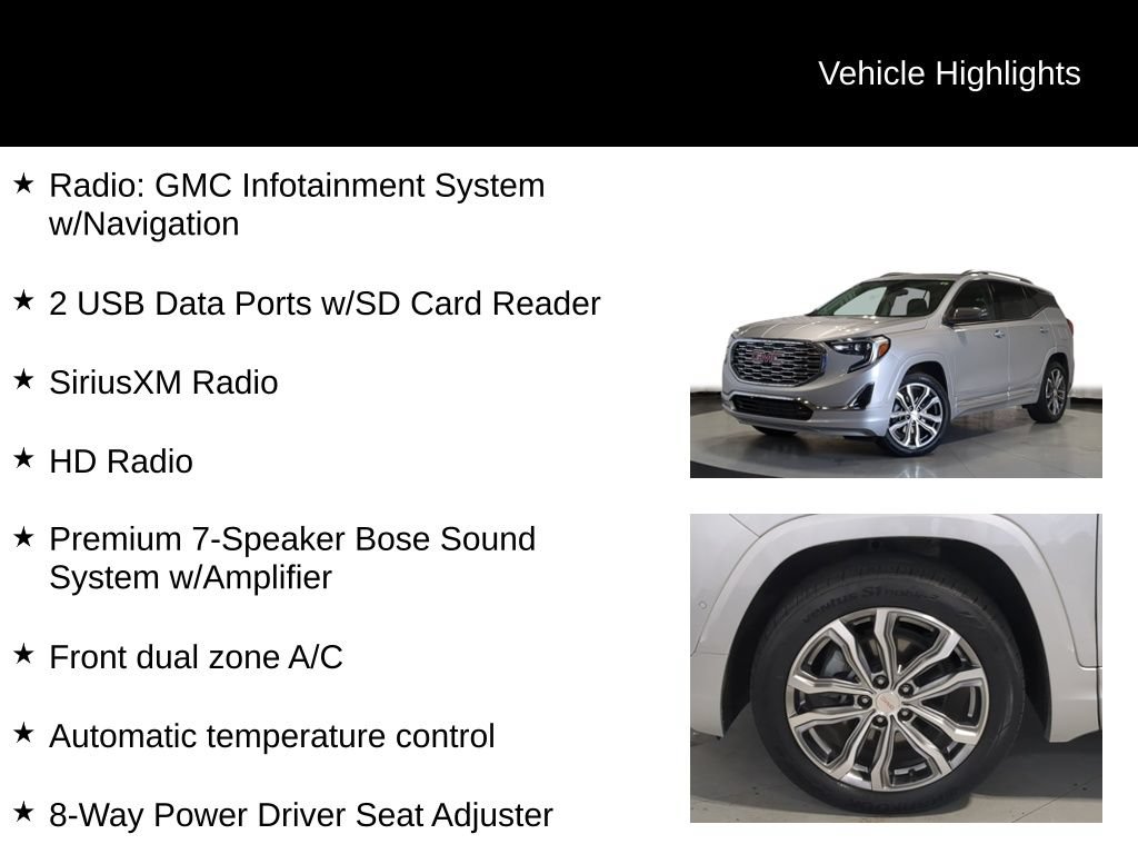 Used 2020 GMC Terrain Denali w/ Denali Premium Package AWD/4WD image 19