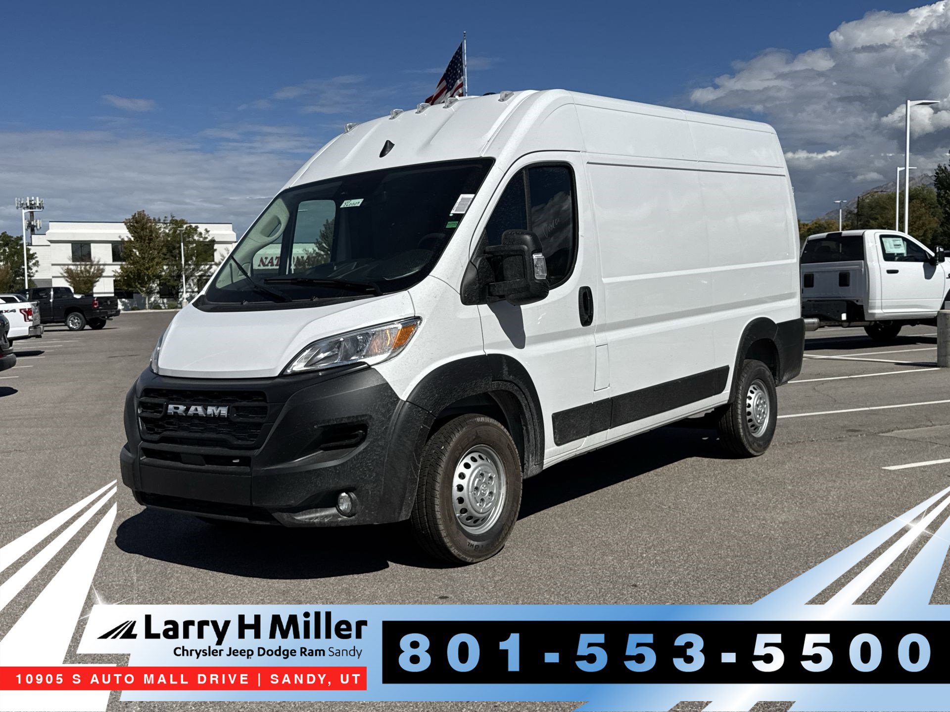 New 2026 RAM ProMaster 1500 w/ Convenience Group