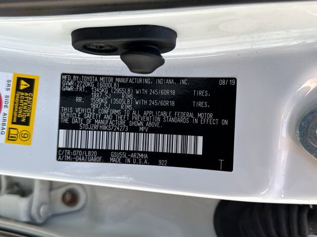 Used 2019 Toyota Highlander XLE AWD/4WD image 23